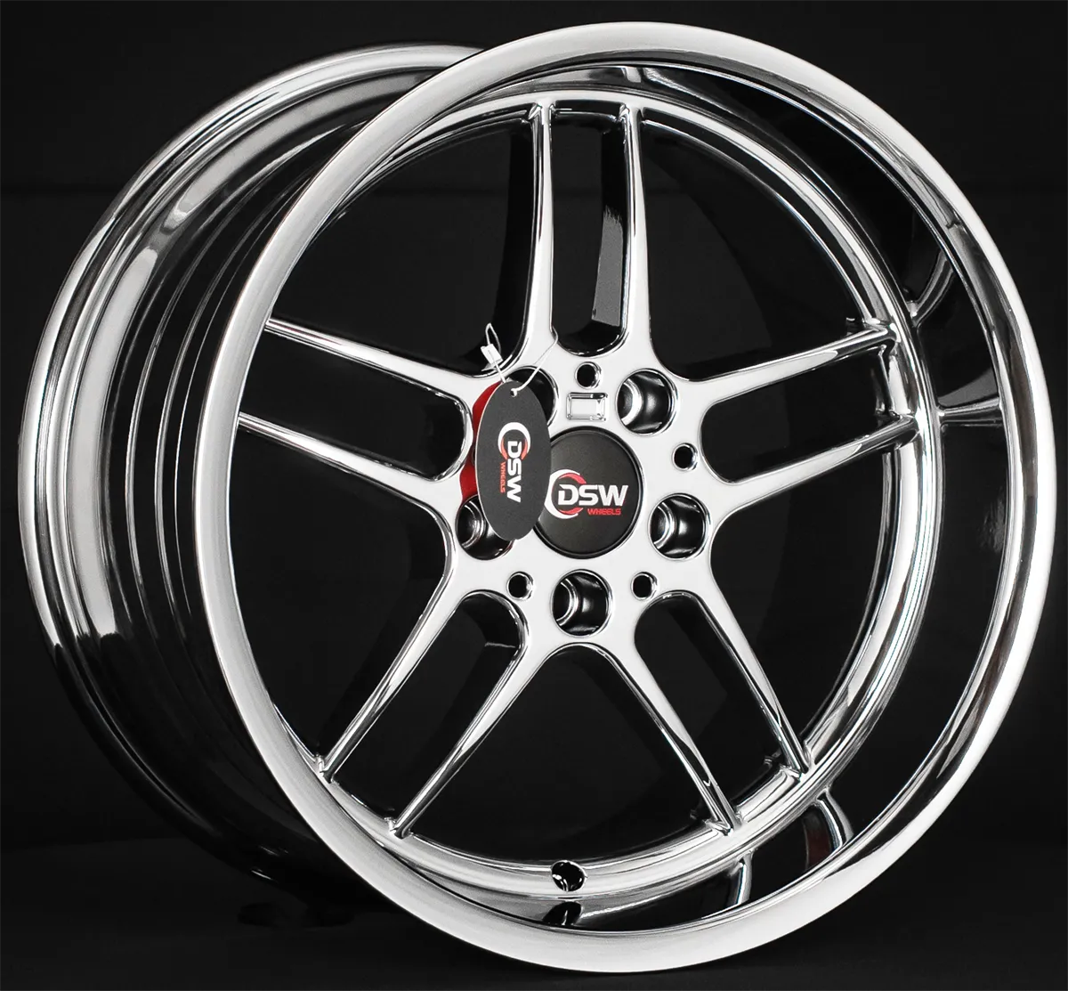 5X120 8.5X18 RC-242 ET20 74.1 CHROME 1